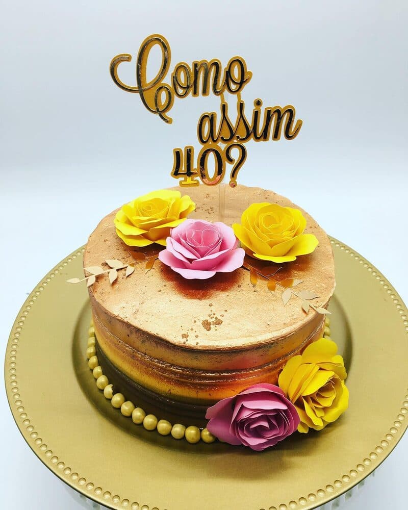 40 & fabulous cake by Renata Café & Pastries